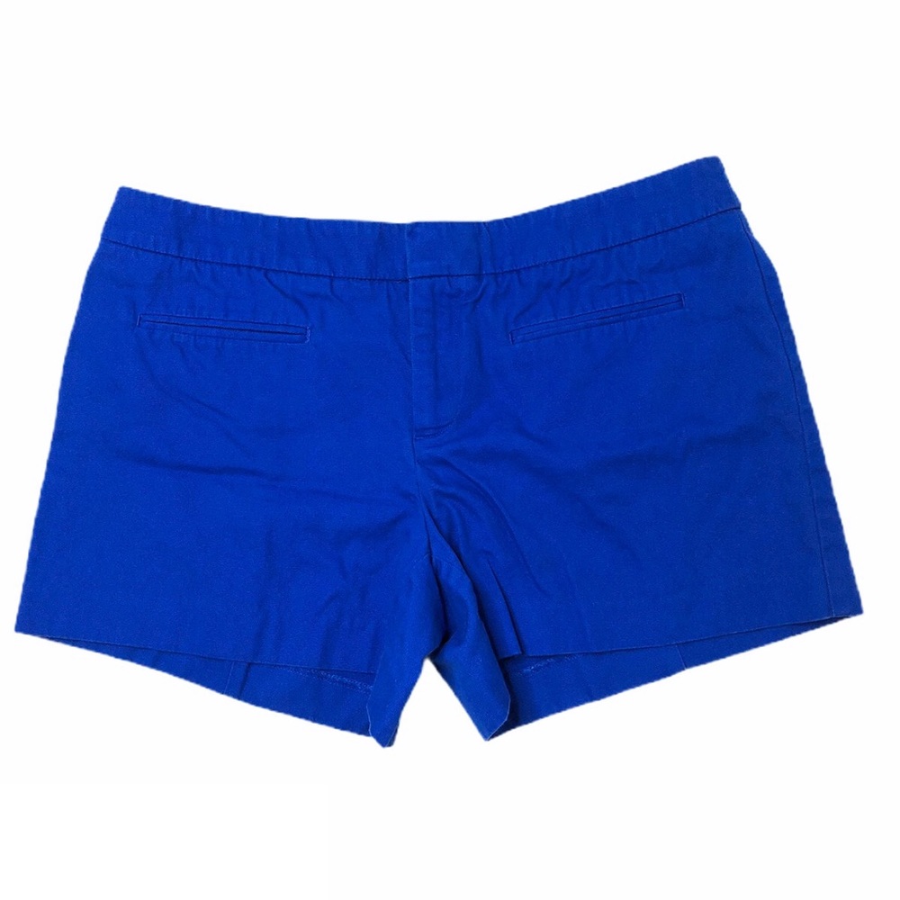 GAP Royal Blue Mid Rise Cotton Shorts